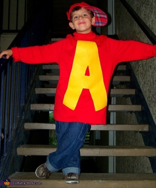 Alvin And The Chipmunks DIY Costume
 Alvin and the Chipmunks Costume 2 4