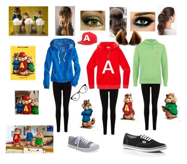 Alvin And The Chipmunks DIY Costume
 Alvin and the Chipmunks Halloween Costume