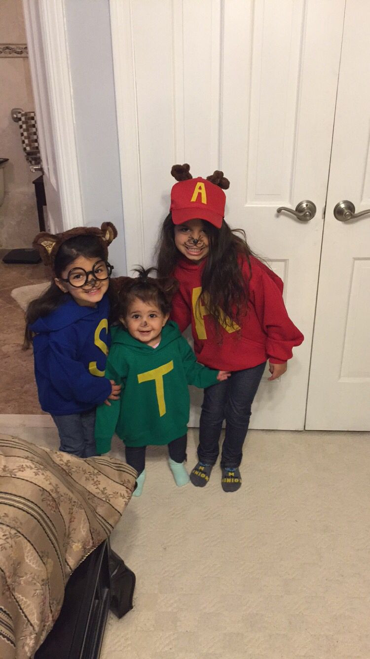 Alvin And The Chipmunks DIY Costume
 Pin on DIY and other goo s