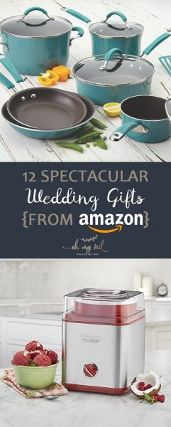 Amazon Wedding Gift Ideas
 12 Spectacular Wedding Gifts From Amazon Oh My Veil