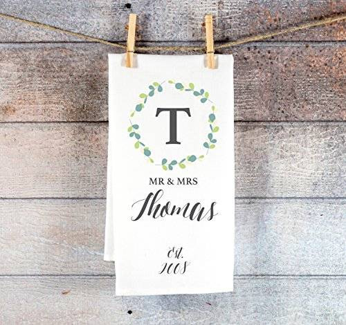 Amazon Wedding Gift Ideas
 Amazon Gift for Couples Kitchen Towel Personalized