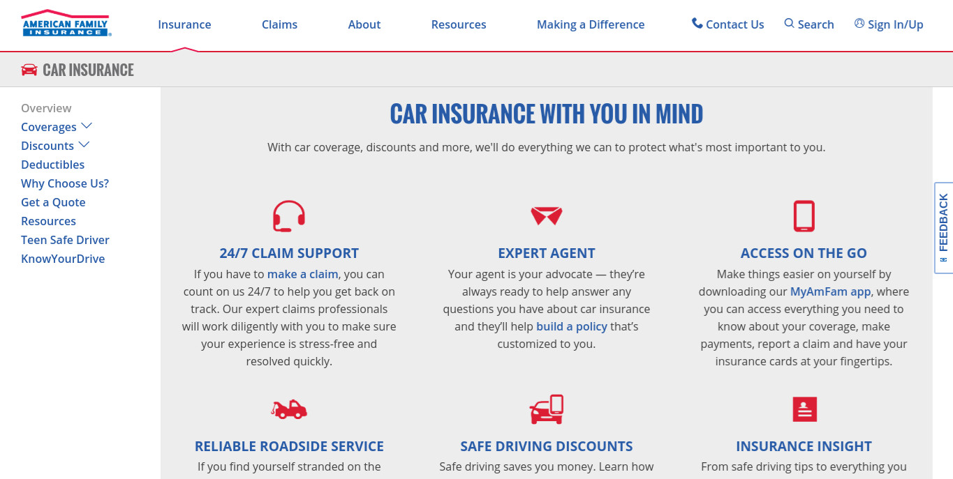 American Family Car Insurance Quote
 American Family Car Insurance Guide [Best and Cheapest