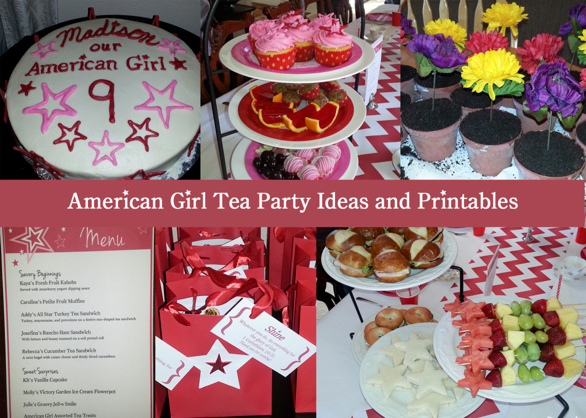 American Girl Tea Party Food Ideas
 American Girl Tea Party Birthday – Bakerlady