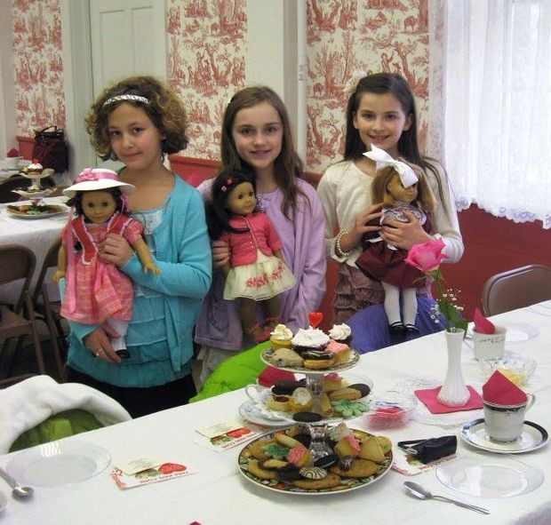 American Girl Tea Party Food Ideas
 American Girl doll tea party parade help Granby library