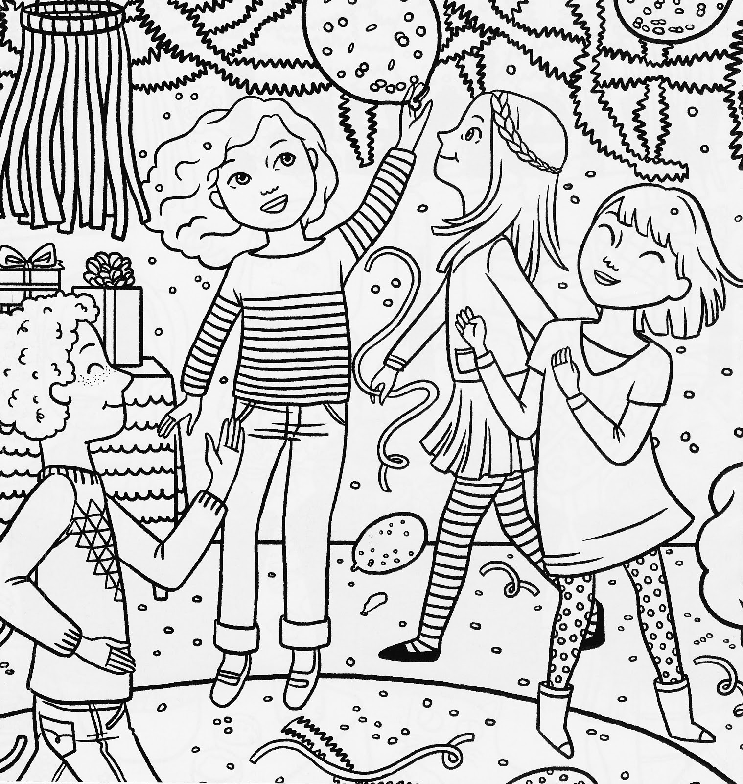 American Girls Coloring Pages
 Bonggamom Finds American Girl Magazine Special Birthday
