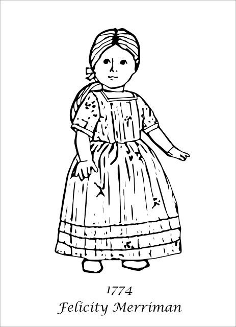 American Girls Coloring Pages
 My Cup Overflows American Girl Coloring Pages