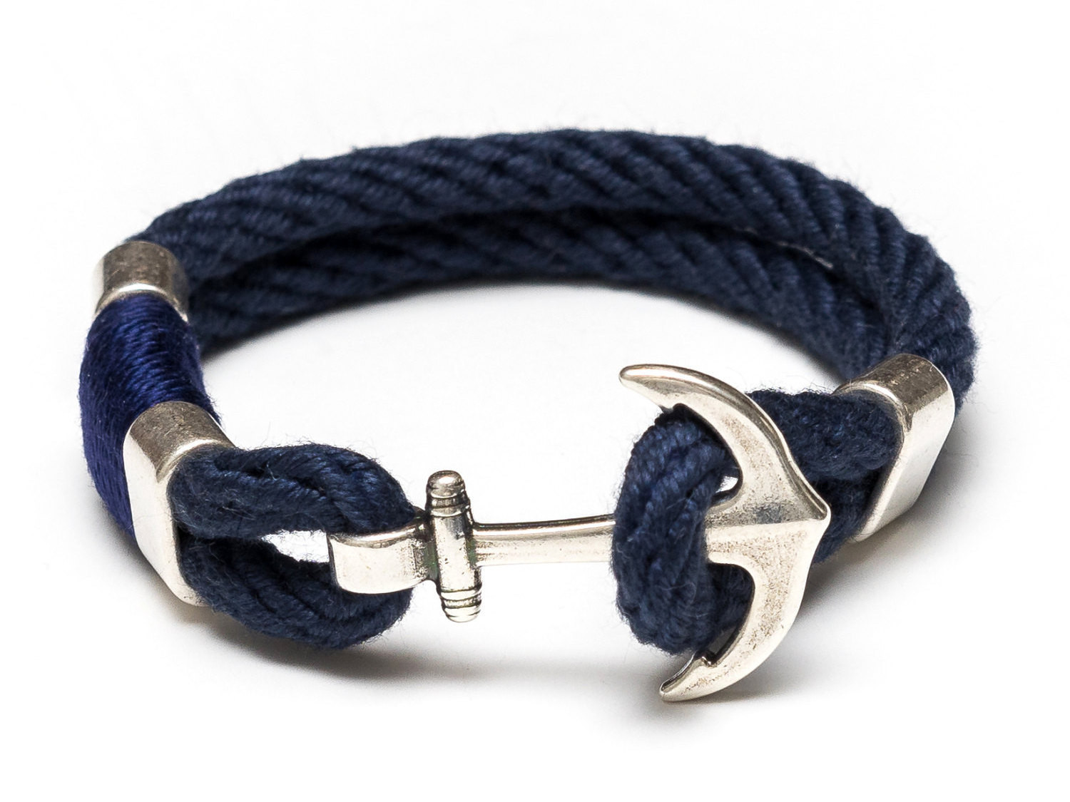 Anchor Rope Bracelet
 Nautical Rope Bracelet Nautical Anchor Bracelet Navy Blue