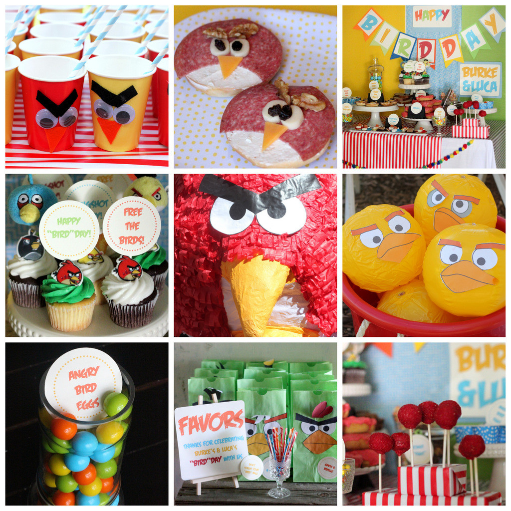 Angry Birds Party Food Ideas
 an angry birds birthday party for burke