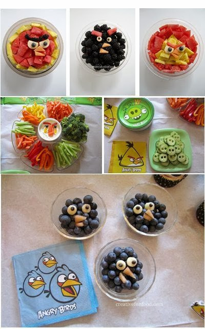 Angry Birds Party Food Ideas
 Party ideas with The Big Party DIY Angry Birds party