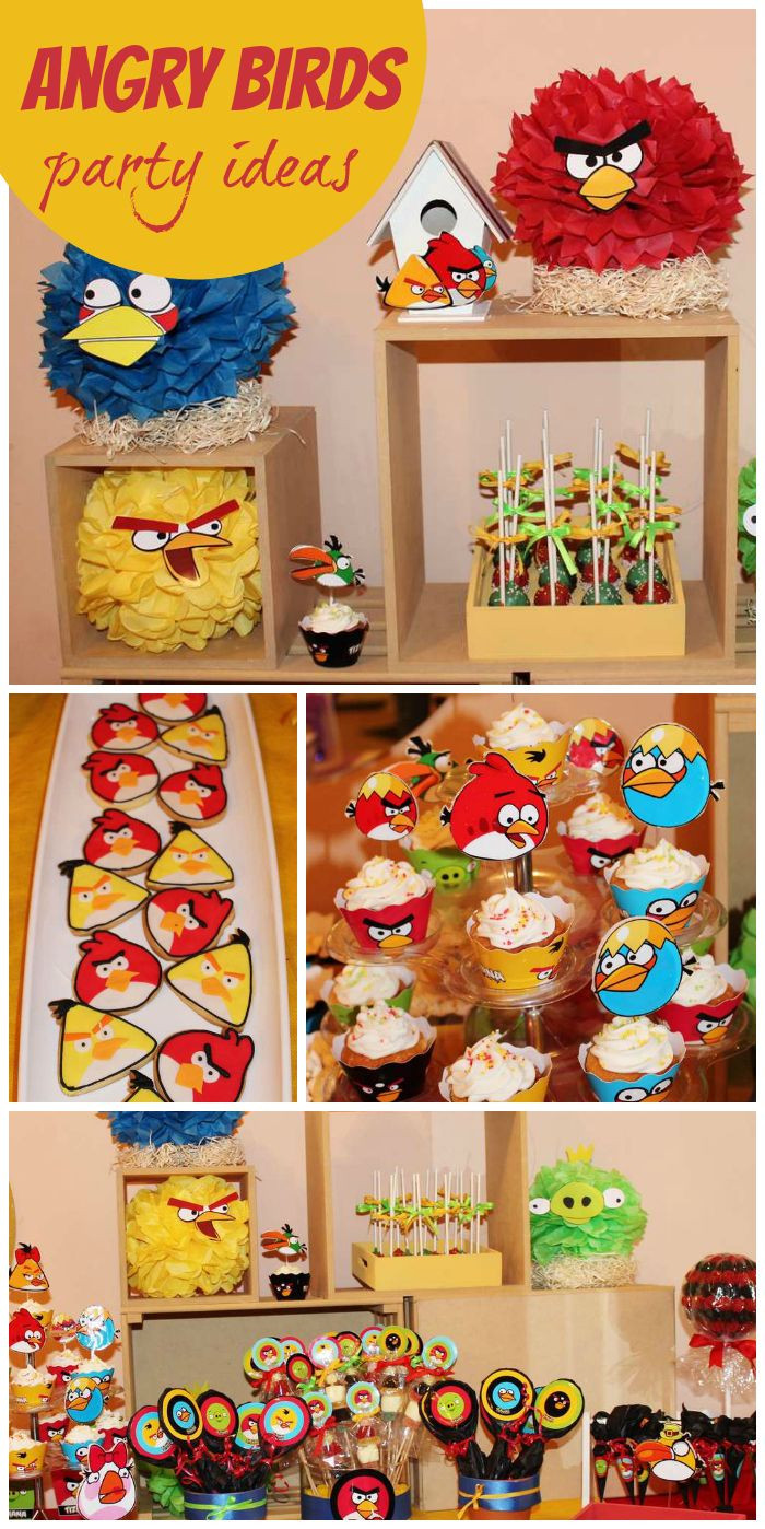Angry Birds Party Food Ideas
 115 best images about Angry Birds Party Ideas on Pinterest