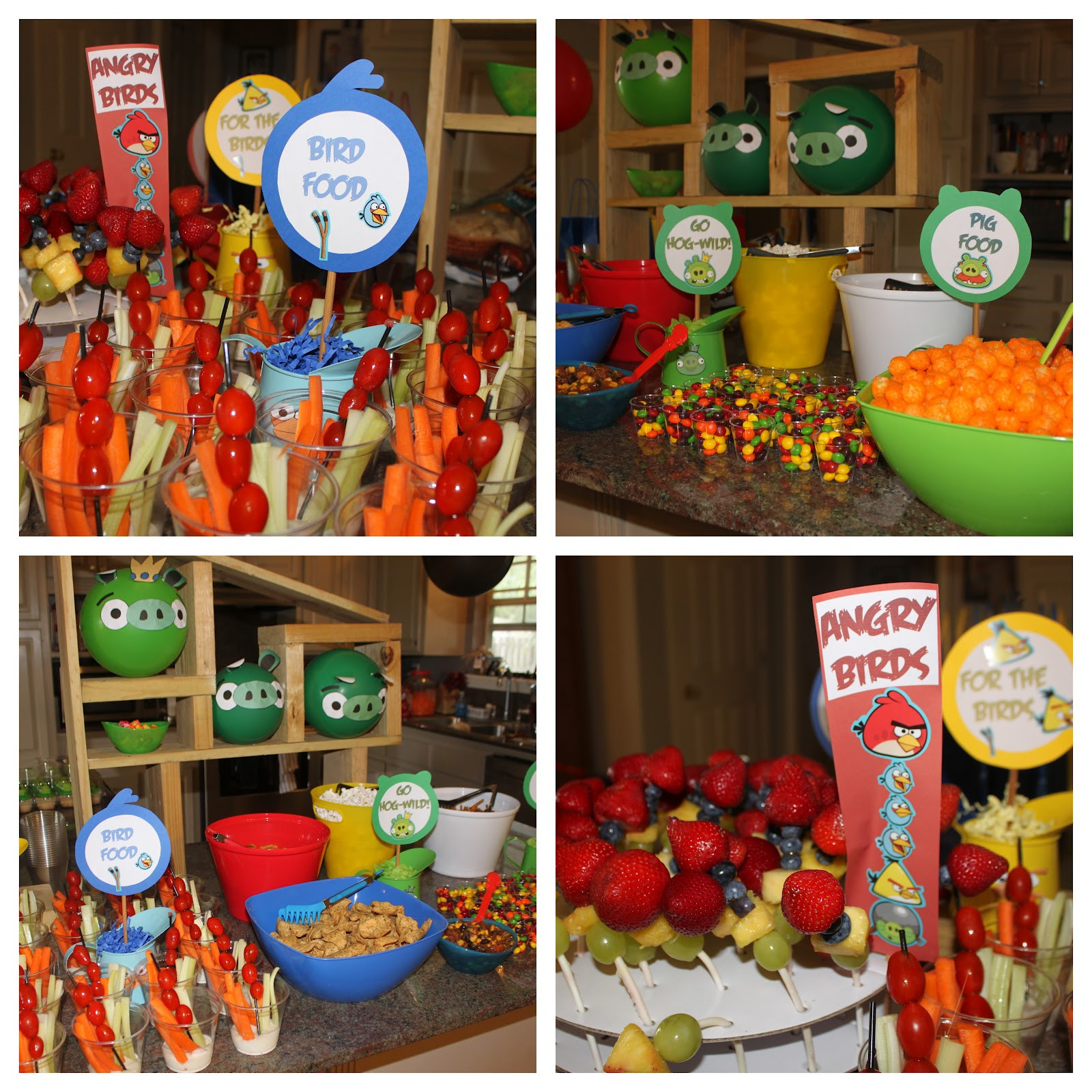 Angry Birds Party Food Ideas
 Kidspired Creations Angry Birds Birthday Party