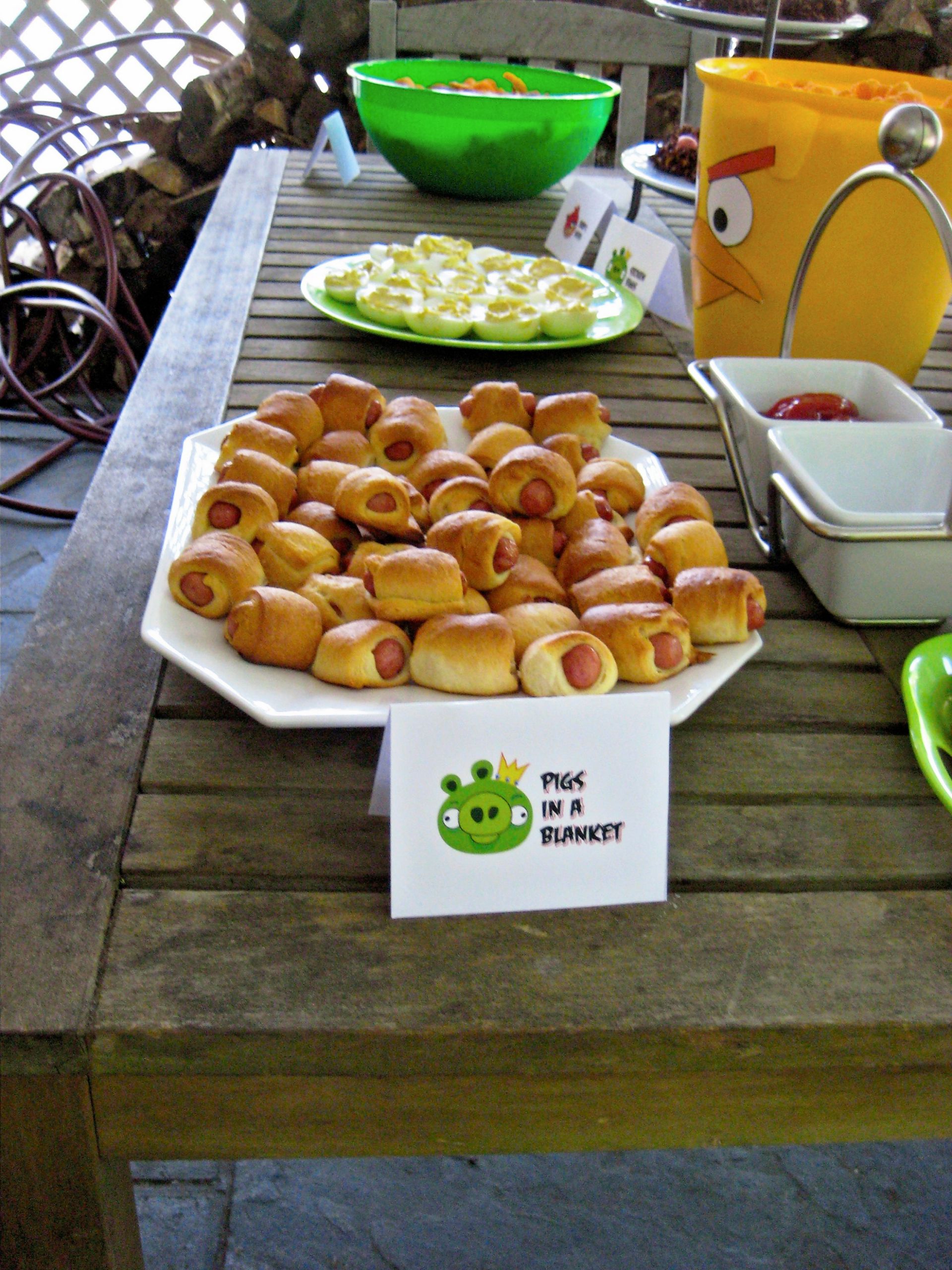 Angry Birds Party Food Ideas
 Angry Birds Splash Party