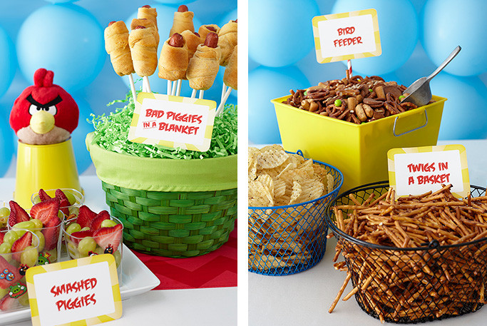 Angry Birds Party Food Ideas
 Angry Birds Yellow Cake Ideas and Designs