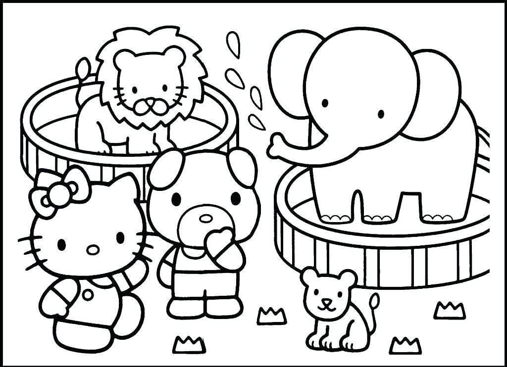 Animal Coloring Pages For Kids
 Zoo Animals Coloring Pages Best Coloring Pages For Kids