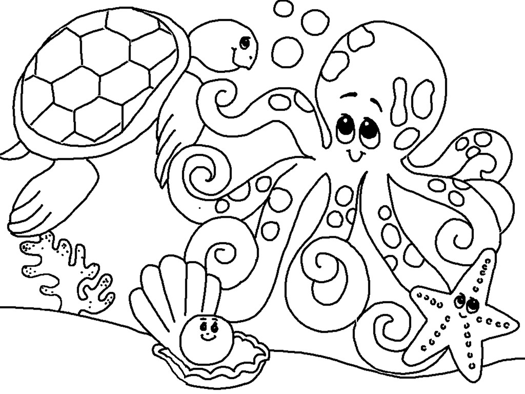 Animal Coloring Pages For Kids
 Coloring Picture Animals For Kids