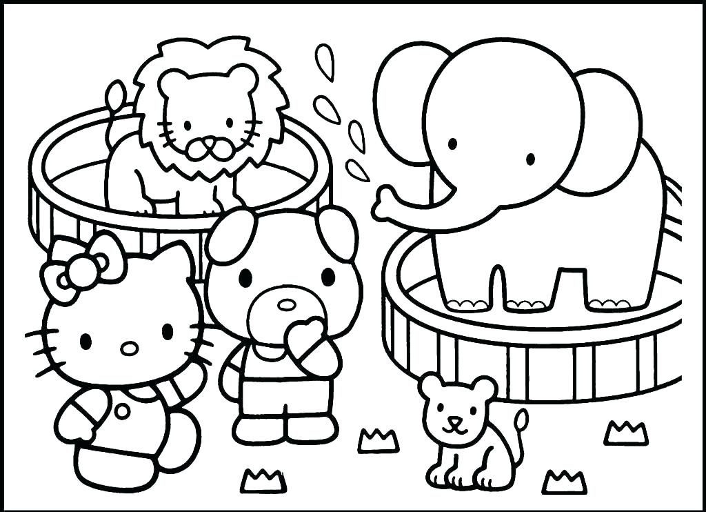 Animal Coloring Pages For Toddlers
 Zoo Animals Coloring Pages Best Coloring Pages For Kids
