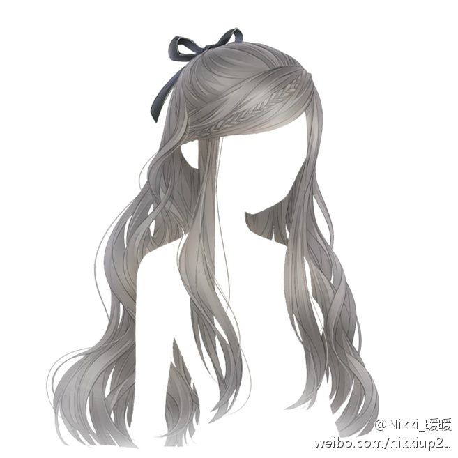 Anime Girl Hairstyles Long
 Anime hair long with braid I m an Artist