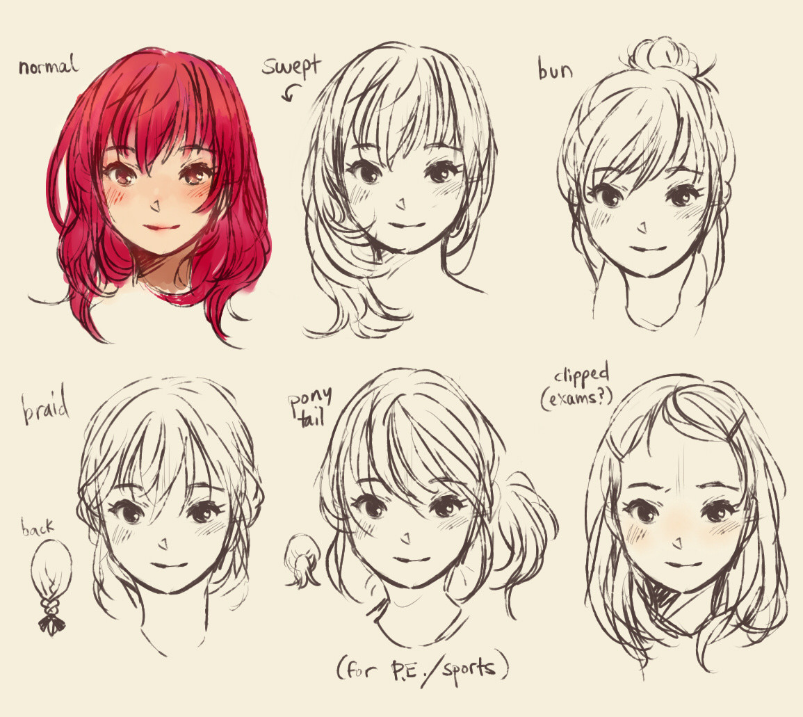 Anime Hairstyles For Girls
 fancythat29 Hair Fashion