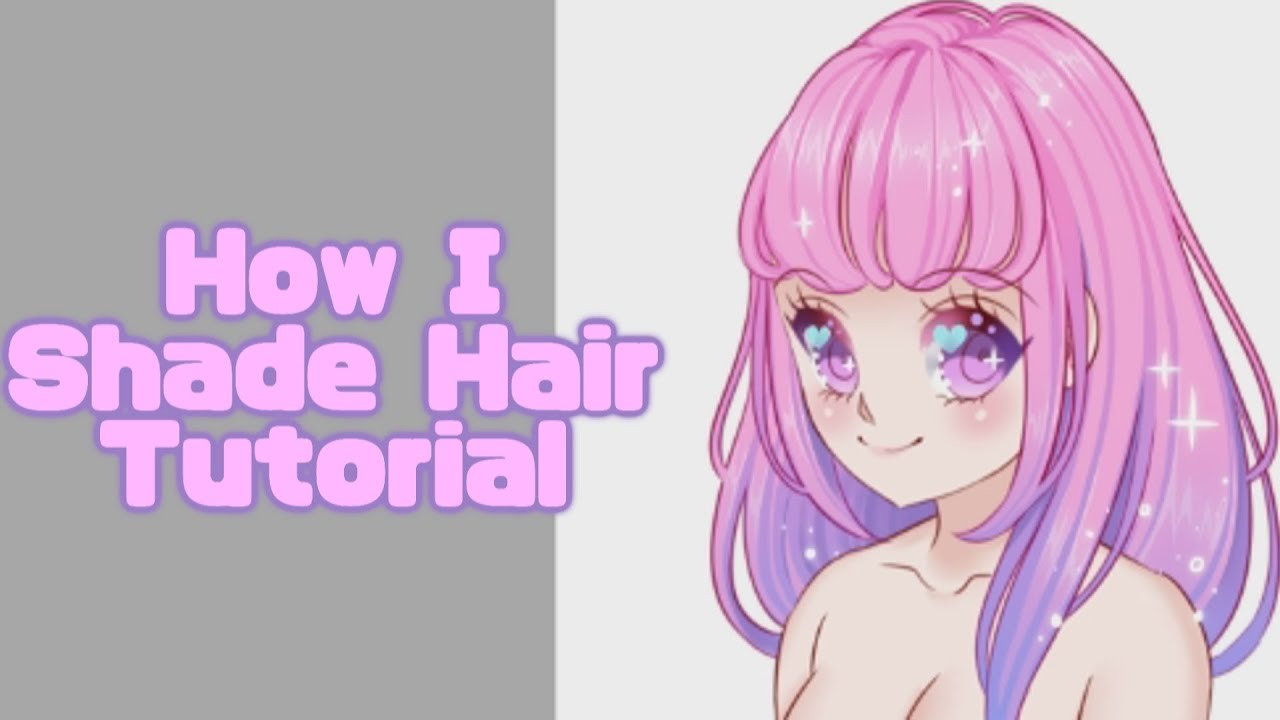 Anime Hairstyles Tutorial
 How I Shade Kawaii Anime Hair ♡ SAI Tutorial