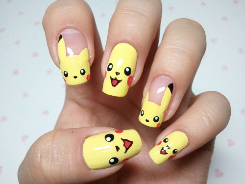 Anime Nail Art
 Manga Nail art inspiration