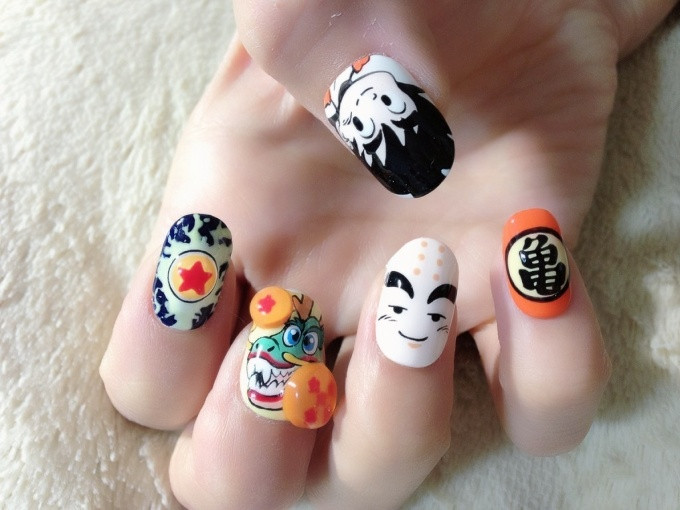 Anime Nail Art
 Here Is a Collection of Cute Nail Art 1 15