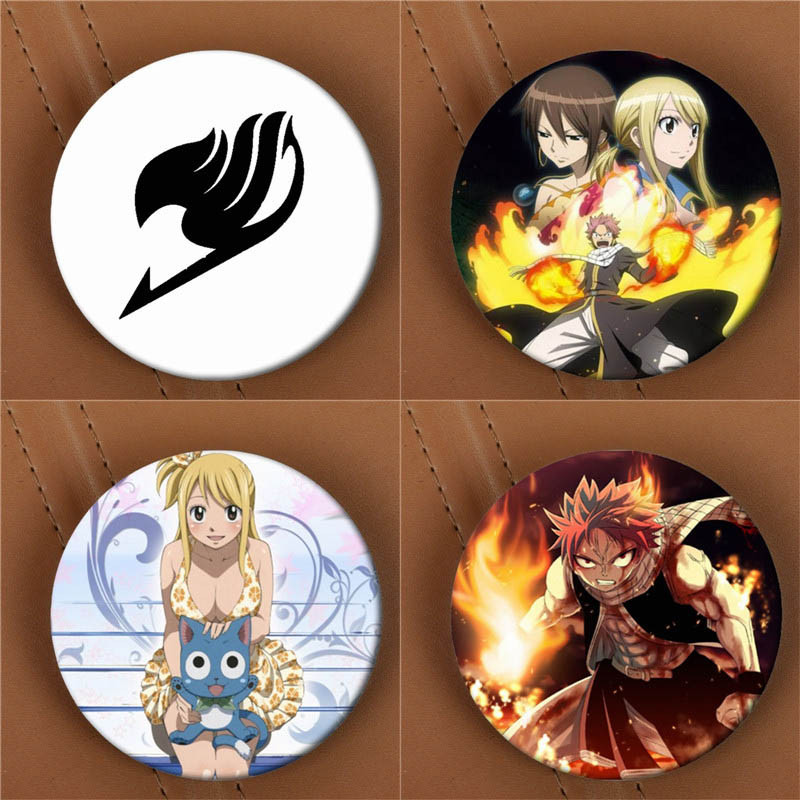 Anime Pins
 Youpop FAIRY TAIL Animation Anime Brooch Pin Badge