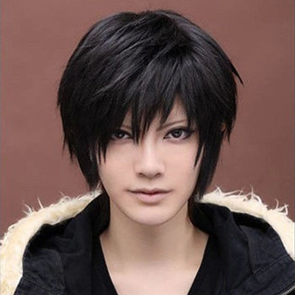 Anime Short Hairstyles
 Anime Handsome Boys Short Wig New Vogue y Men s Male