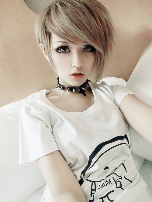 Anime Style Haircuts
 103 best Short hair or no hair images on Pinterest