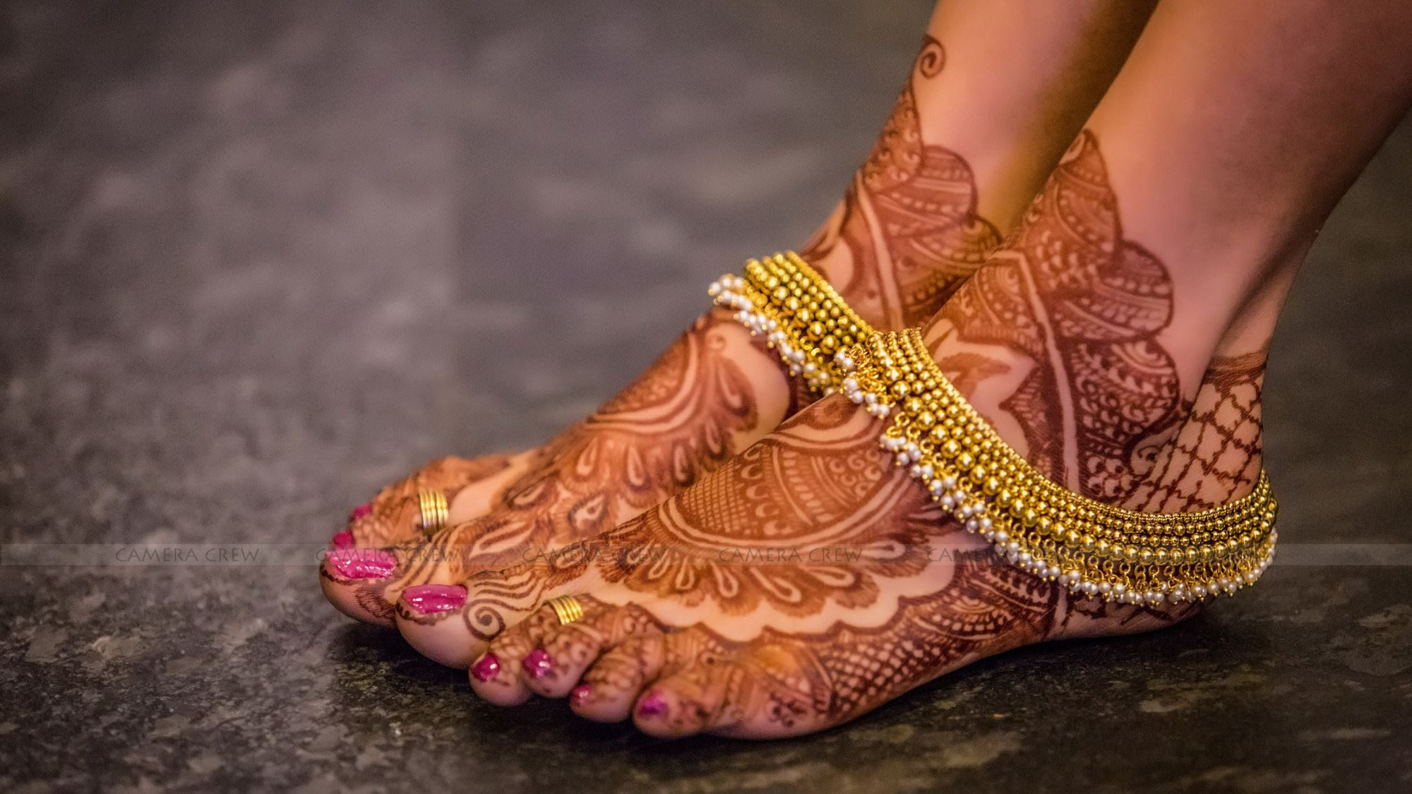 Anklet Bridal
 Latest Bridal Anklet Designs South Indian Bride