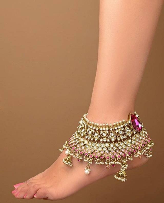 Anklet Bridal
 jewel jewelry anklet payal heavy gorgeous bridal
