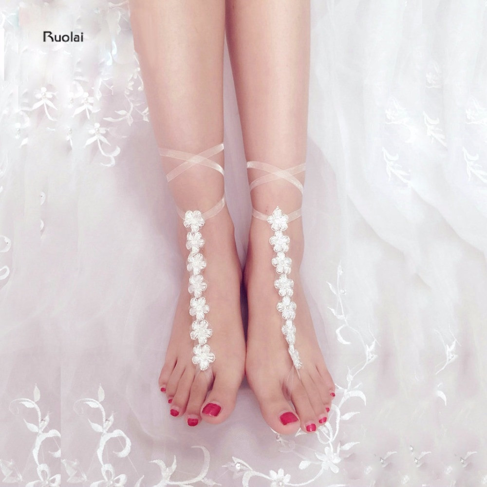 Anklet Cheap
 Cheap Barefoot Sandals Stretch Anklet Chain With Toe