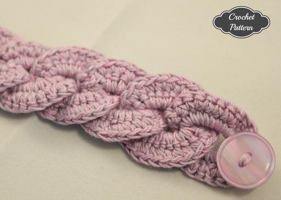 Anklet Crochet
 CROCHET PATTERN Crochet Bracelet Infinity Link Cuff Crochet