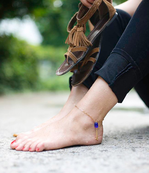 Anklet Diy
 Beaded Anklets for Summer DIY Your Own Anklet – Nbeads