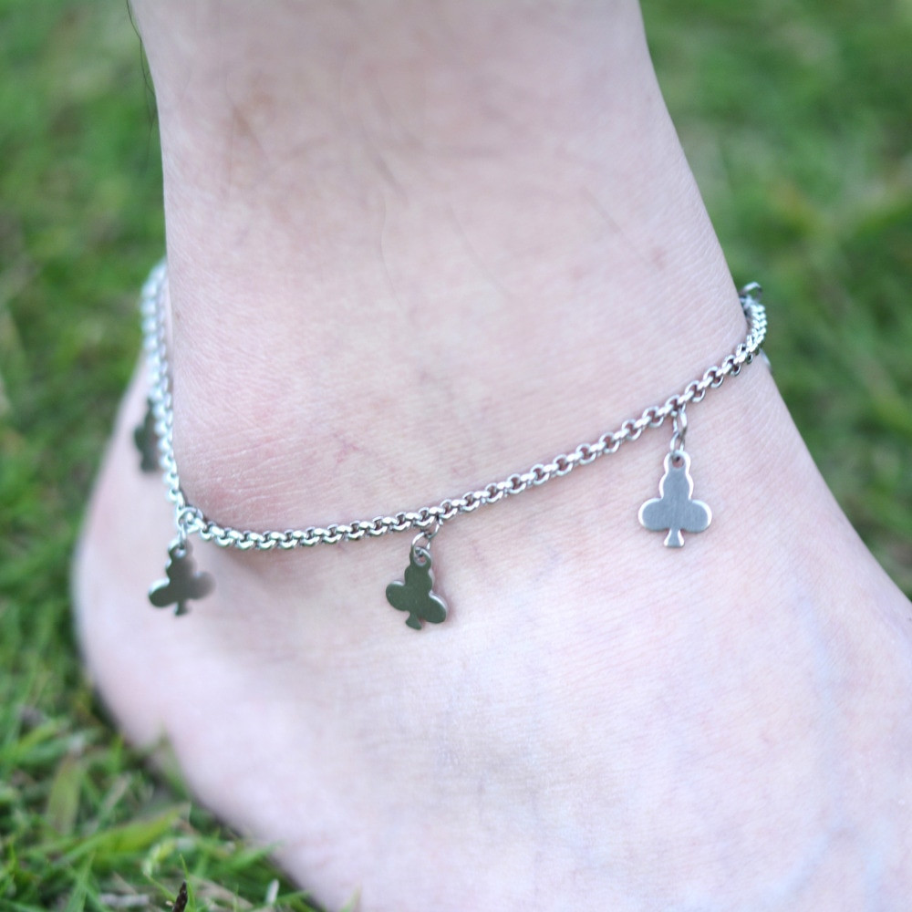 Anklet Diy
 DIY 316L Stainless Steel Anklet Chain with Small Charms