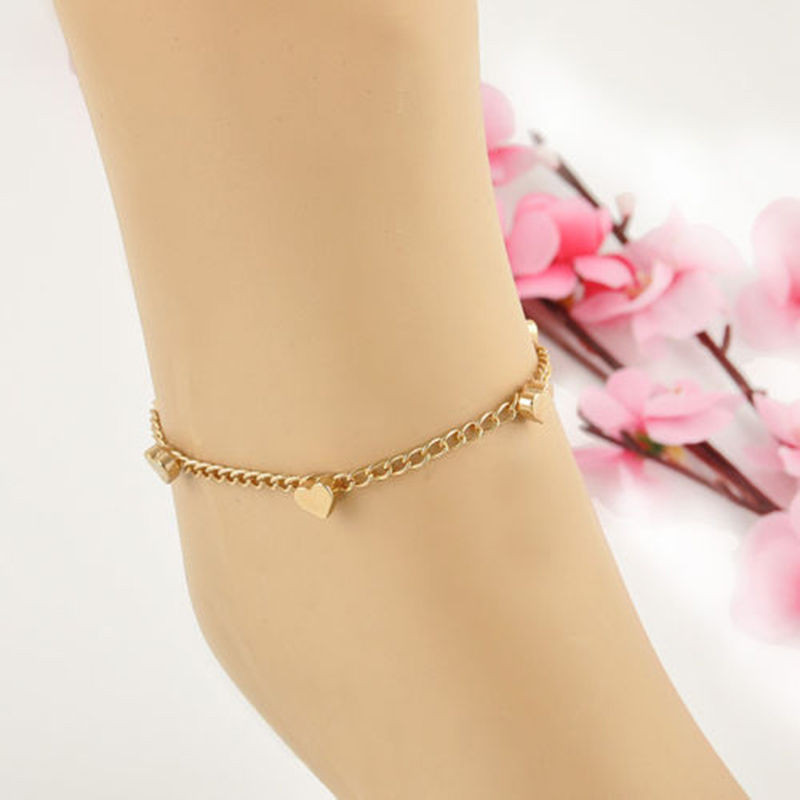 Anklet Fashion
 Fashion Summer Heart Love Design Bracelet For Women Girl