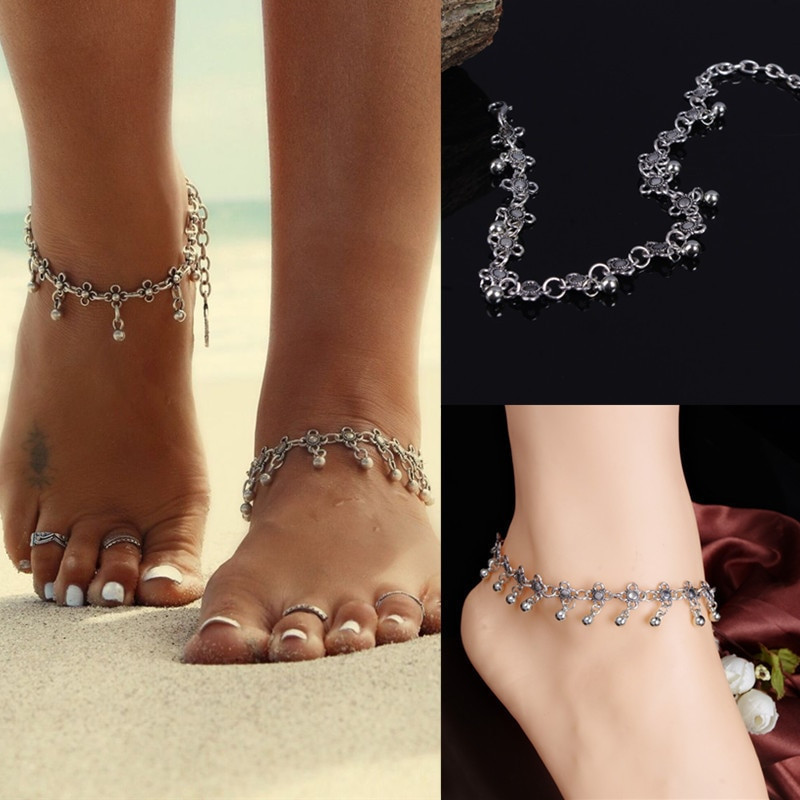 Anklet For Women
 Hot Silver Plated Anklets For Women Vintage Bracelet