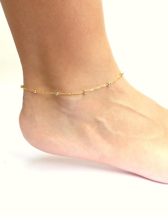 Anklet Gold
 Gold Ankle Bracelet Anklets for Women Gold Chain Anklet
