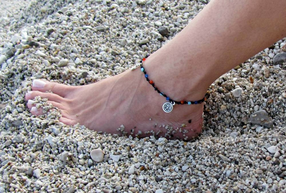 Anklet Hippie
 Foot Jewelry Ankle bracelet Beach anklet Hippie by JewelMeShop