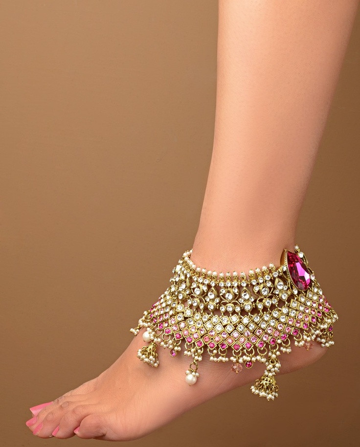 Anklet Indian
 Indian Anklet Jewelry I love India