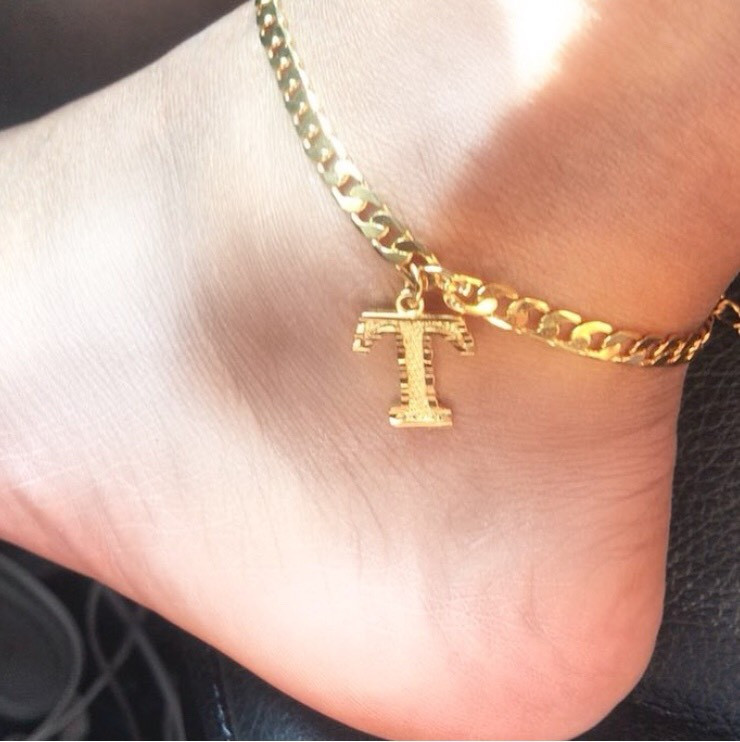 Anklet Initial
 Initial Anklets