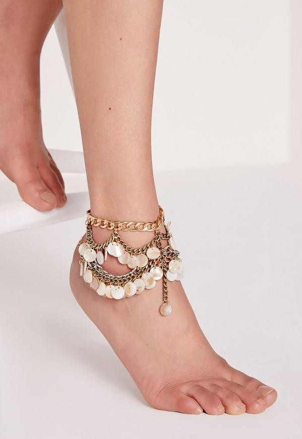 Anklet Layered
 Layered Shell Detail Anklet
