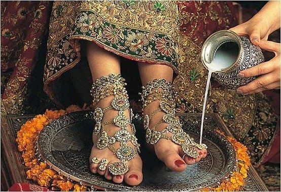 Anklet Punjabi
 Silver Payal Designs Pakistani Wedding