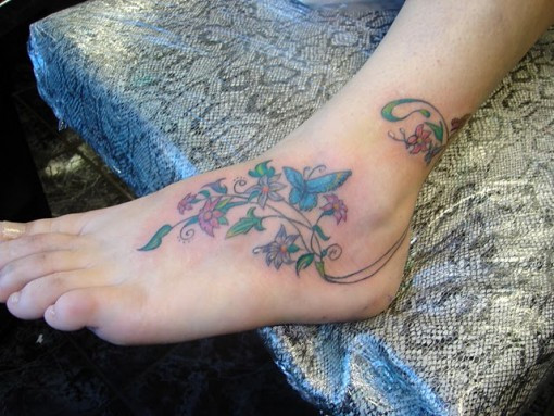 Anklet Tattoo
 Fashion World July 2011