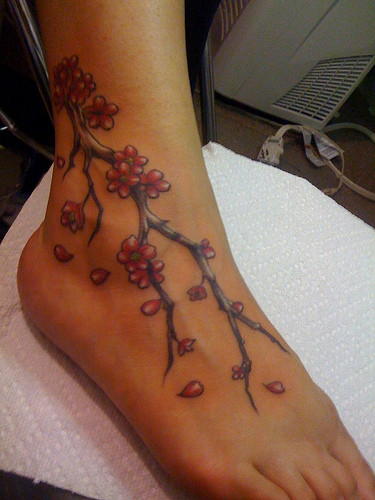 Anklet Tattoo
 Yin Yin Blog Ankle tattoos
