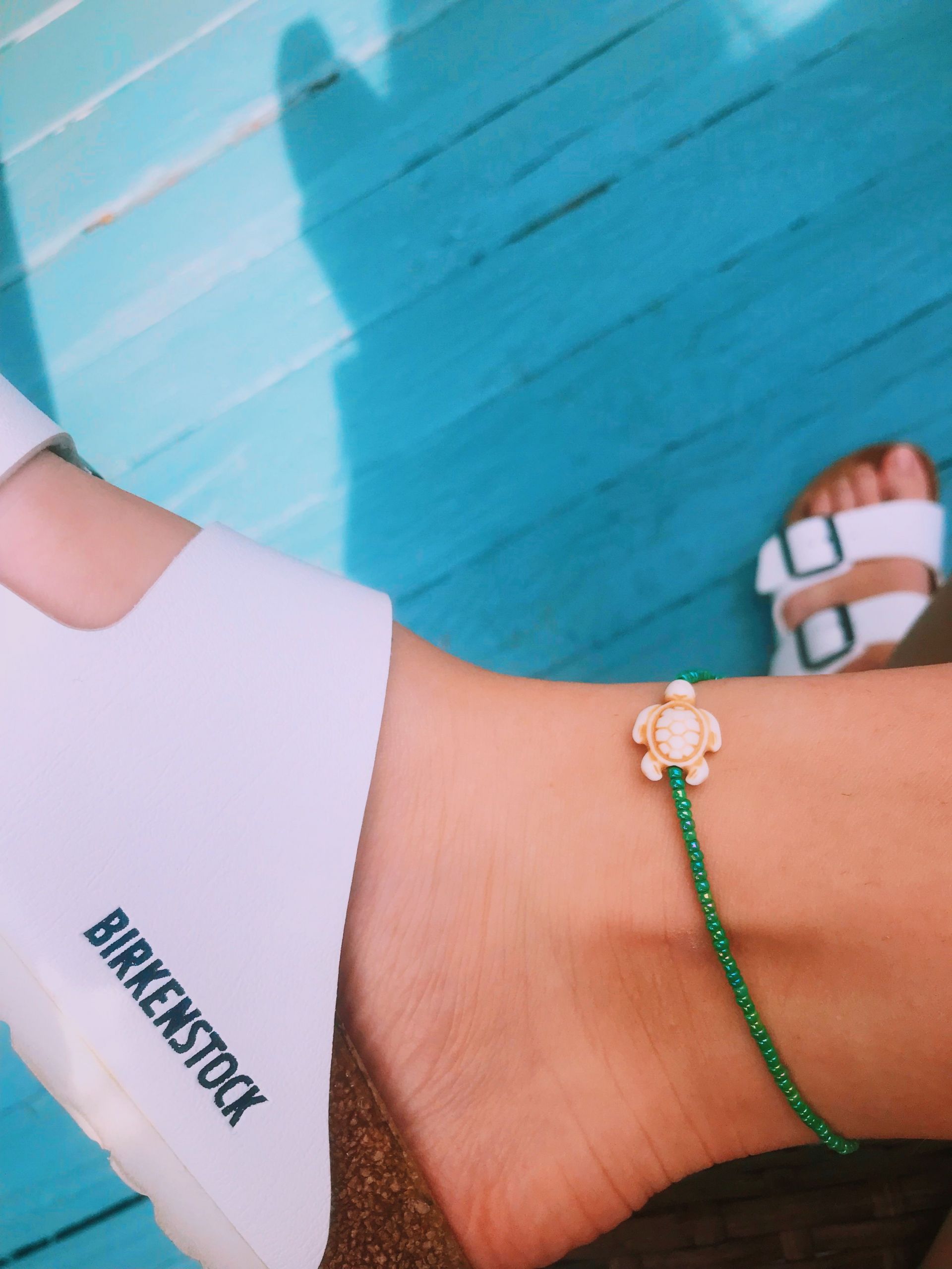 Anklet Vsco
 birkenstocks summer bracelet anklet 🐢 vsco