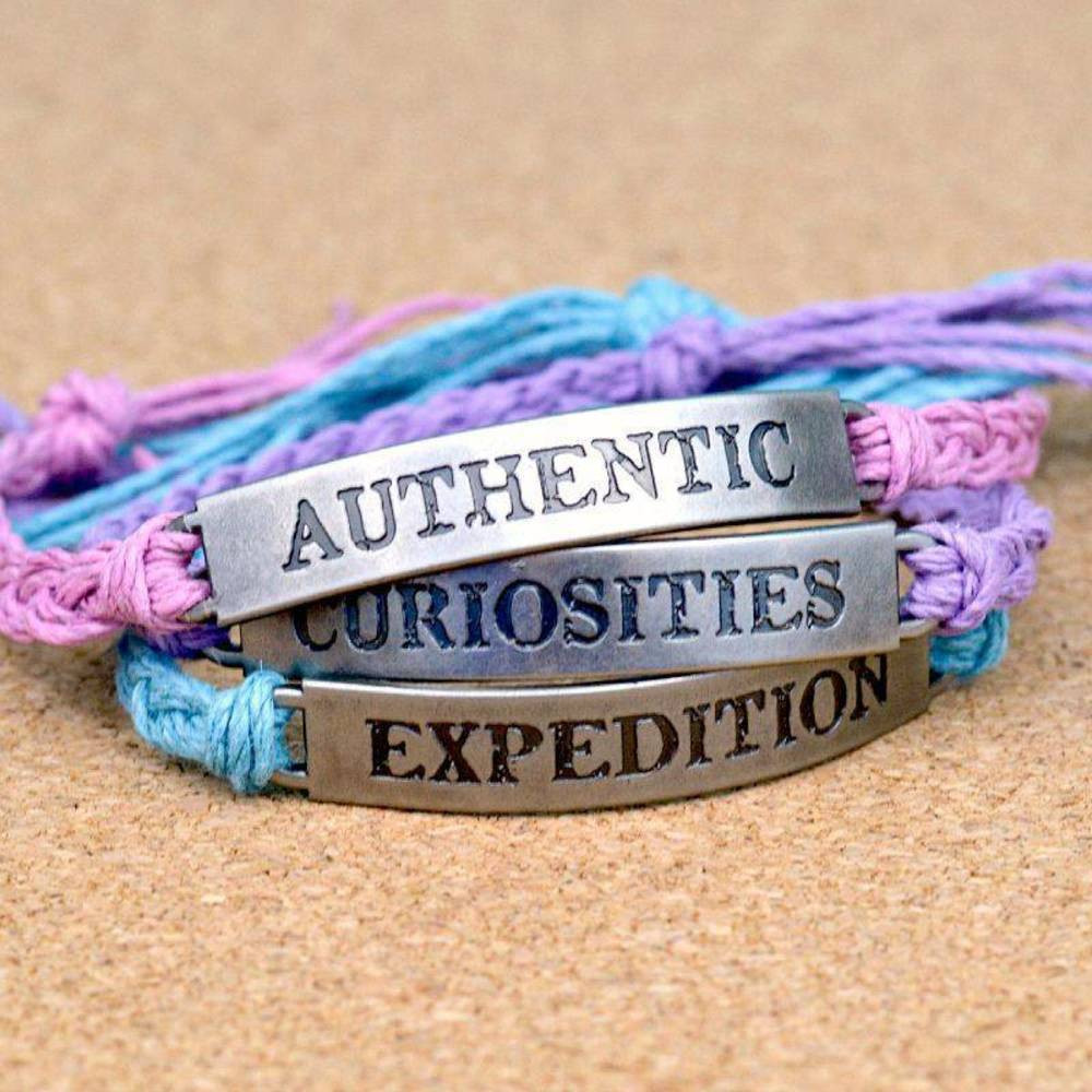 Anklet With Words DIY Tim Holtz Word Band Friendship Bracelets