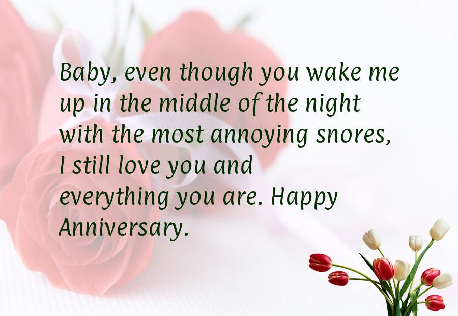 Anniversary Funny Quotes
 Funny Anniversary Quotes For Husband QuotesGram