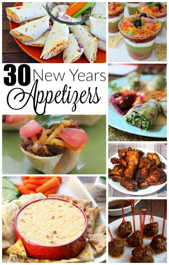 Appetizers For New Years
 30 New Years Party Appetizer Recips