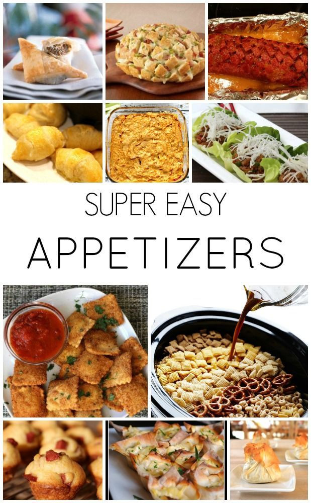 Appetizers For New Years
 Super Easy Appetizer Ideas These are perfect for New