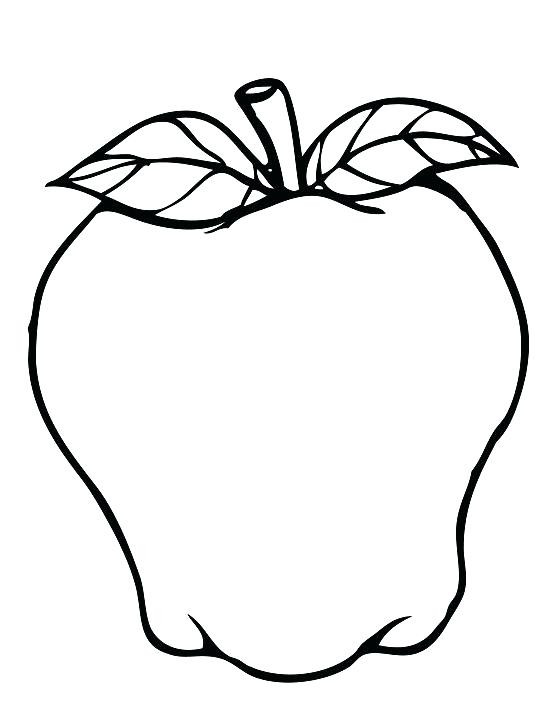 Apple Printable Coloring Pages
 Apple Logo Coloring Pages at GetColorings